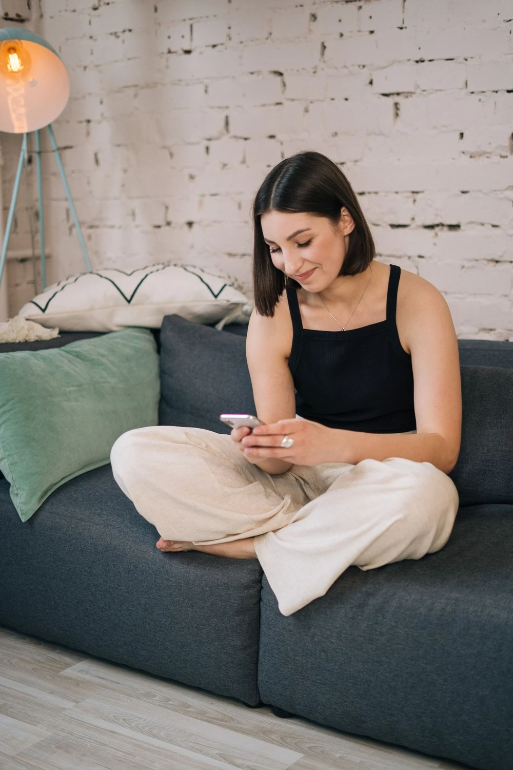 Paciente marcando consulta pelo WhatsApp